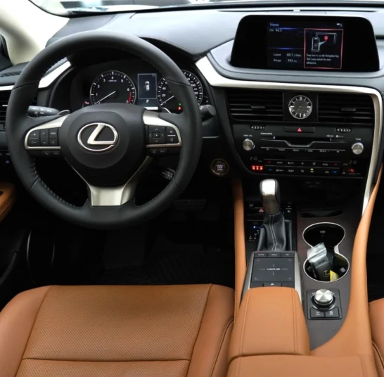 Lexus RX350  Series 2024 BLACK RENTAL IN DUBAI - undefined